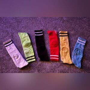 Colorful Kids Knee-High Socks Set